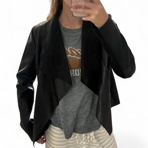 Women's Black leather Jacket